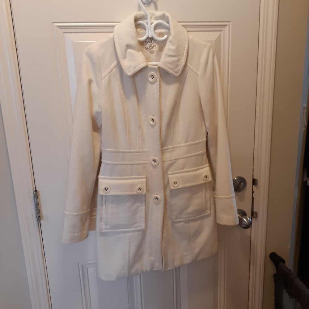 Off white wool jacket